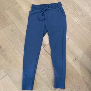 Free People Movement joggers, XS, blue